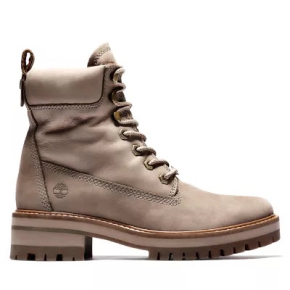 Timberland Women’s Water Resistant Hiking Boot NWT Taupe Nubuck Grey